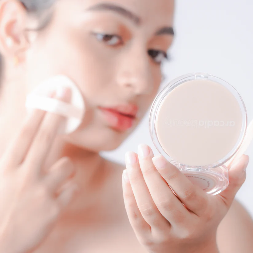 Arcadia Beauty Tone-up Sun Serum Cushion SPF50 PA++++ UVA/UVB