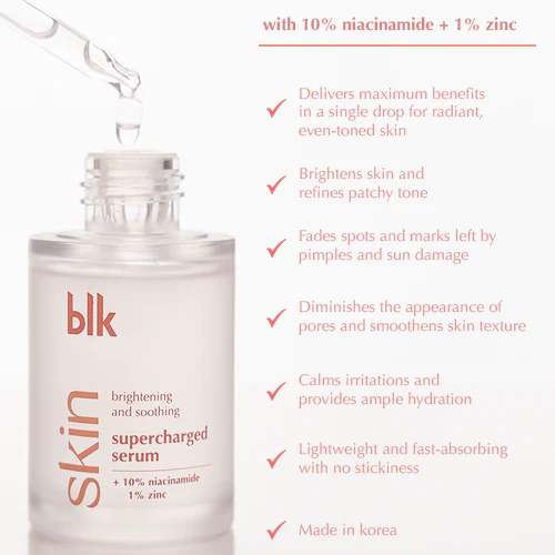 Skin Brightening & Soothing Supercharged Serum + Niacinamide