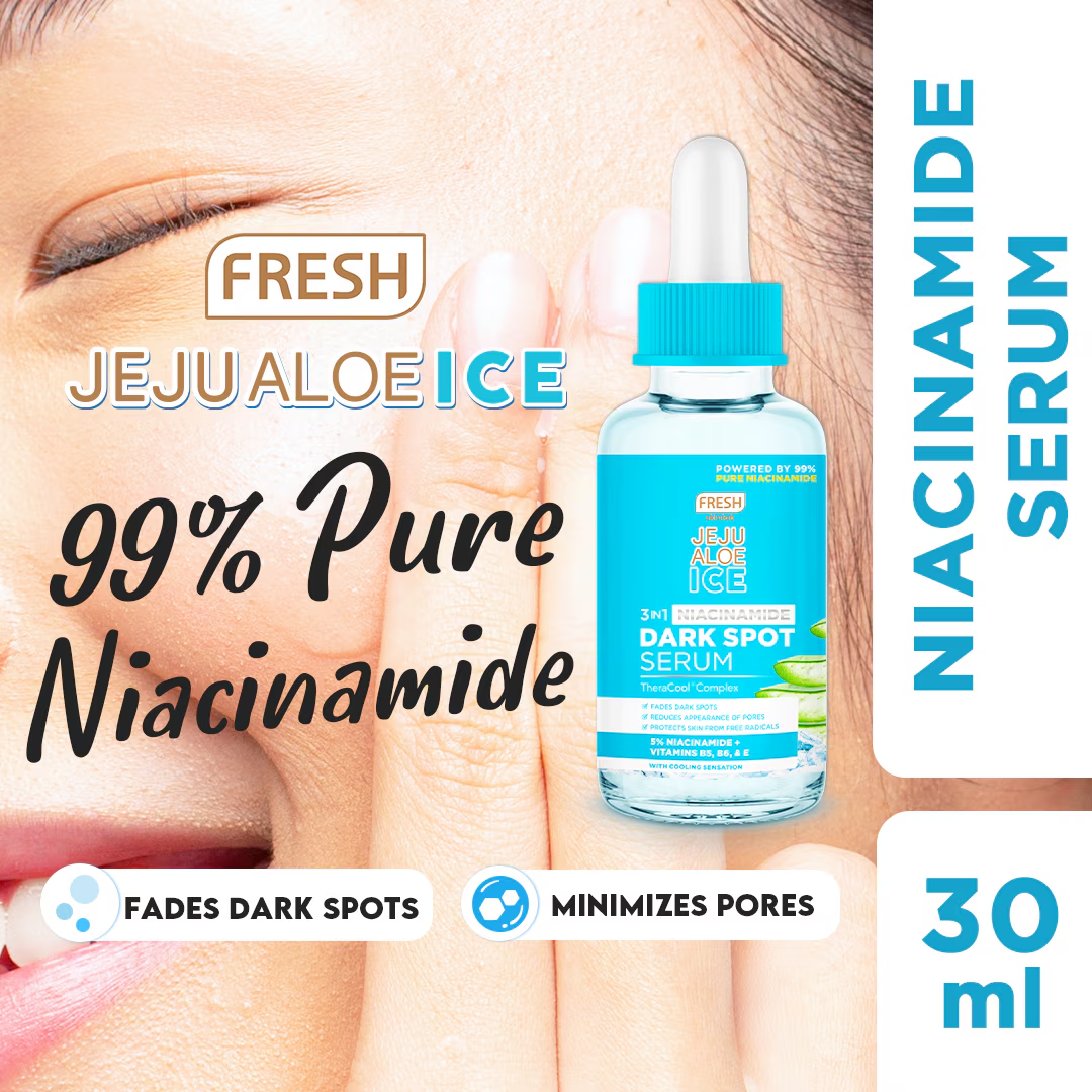 Jeju Aloe Ice 3in1 Niacinamide Dark Spot Serum