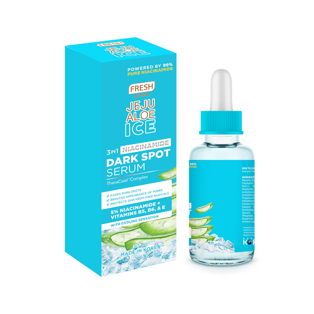 Jeju Aloe Ice 3in1 Niacinamide Dark Spot Serum