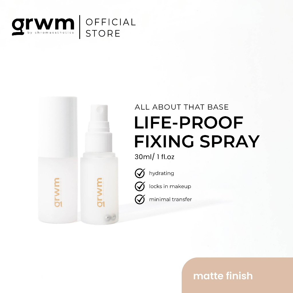 GRWM Cosmetics Life - Proof Fixing Spray - Matte