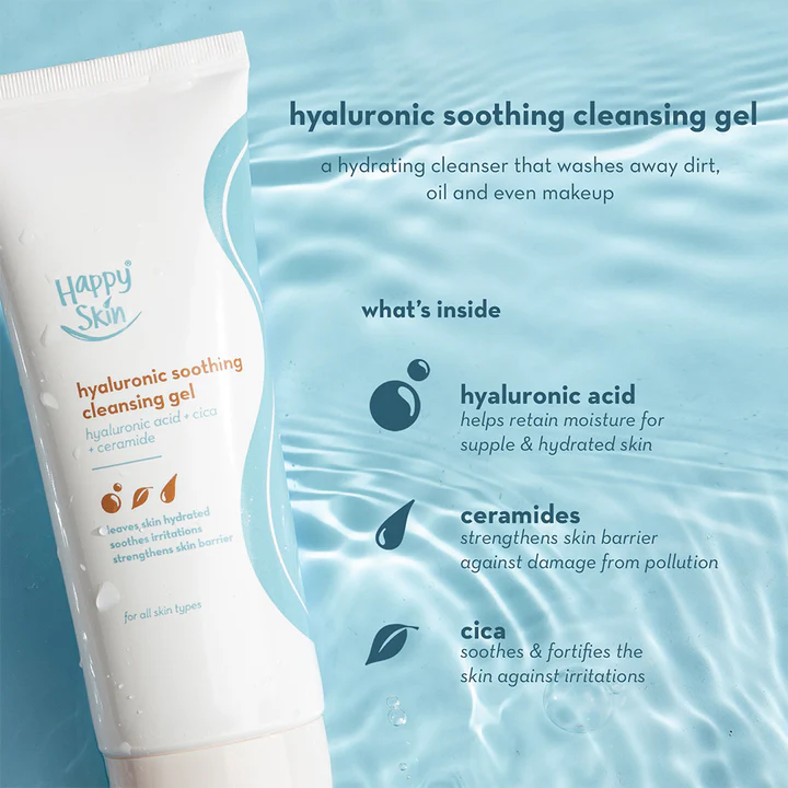 Happy Skin Hyaluronic Soothing Cleansing Gel