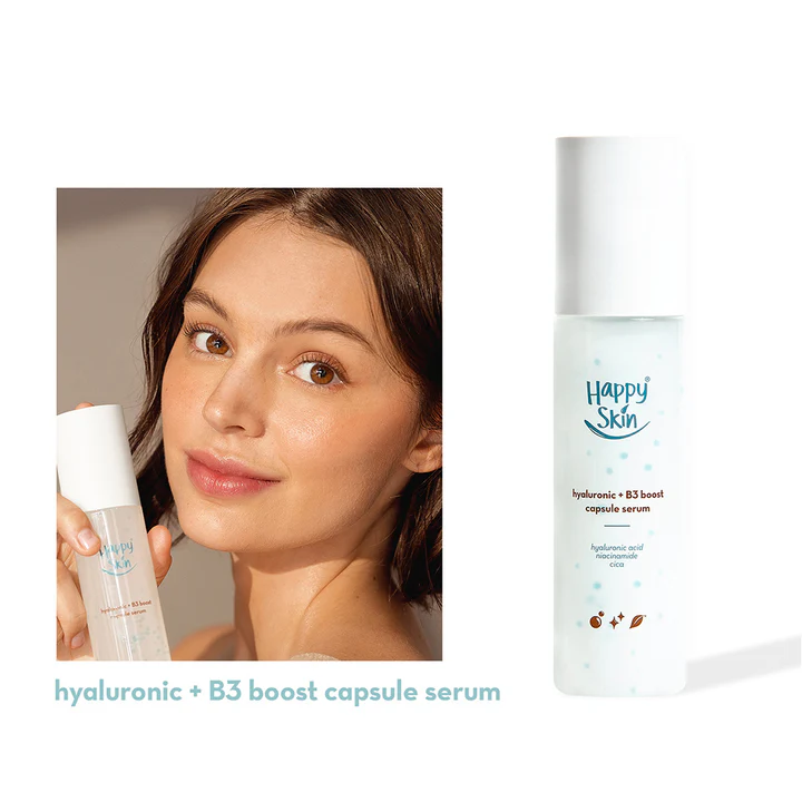 Happy Skin Hyaluronic + B3 Boost Capsule Serum
