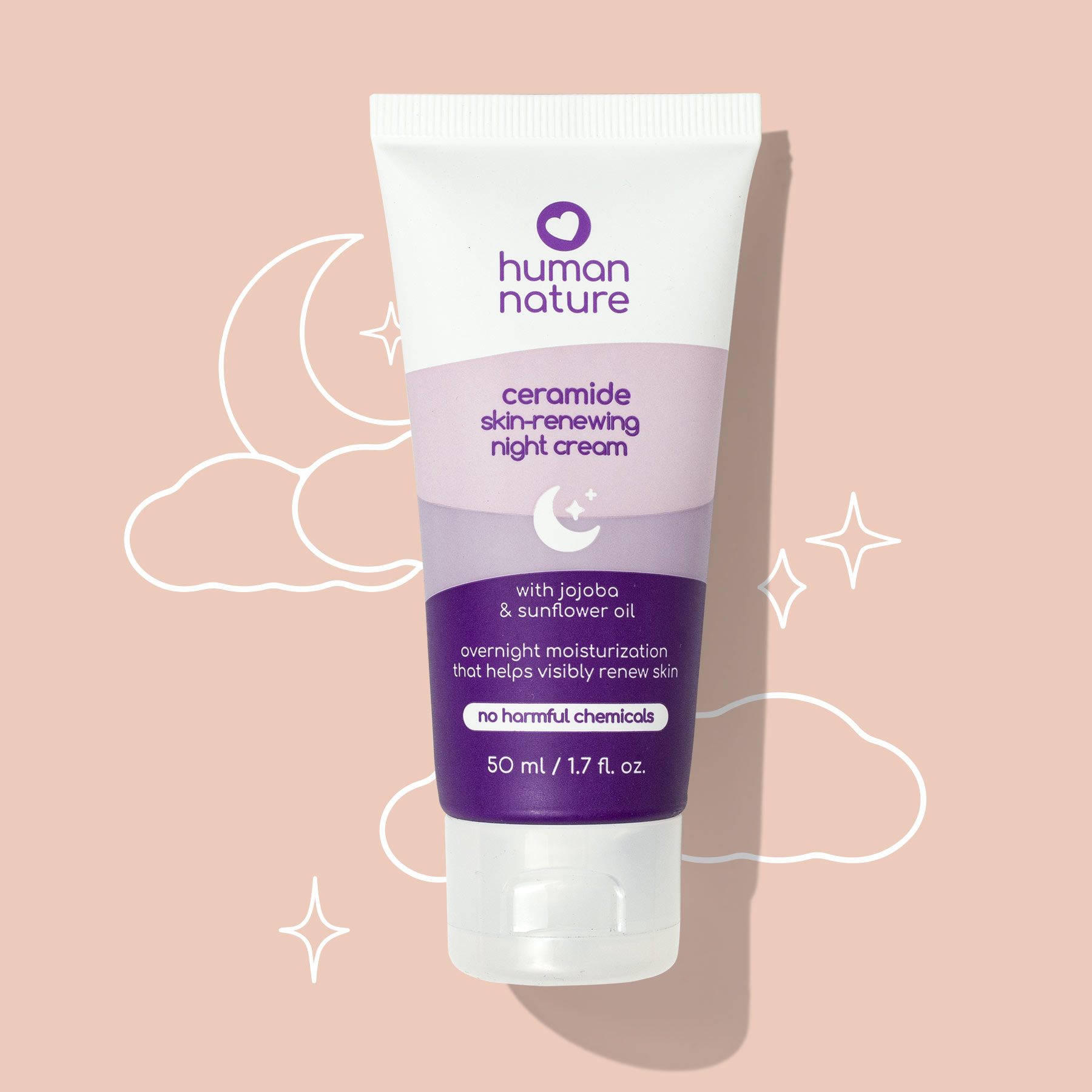 Human Nature Ceramide Skin-Renewing Night Cream