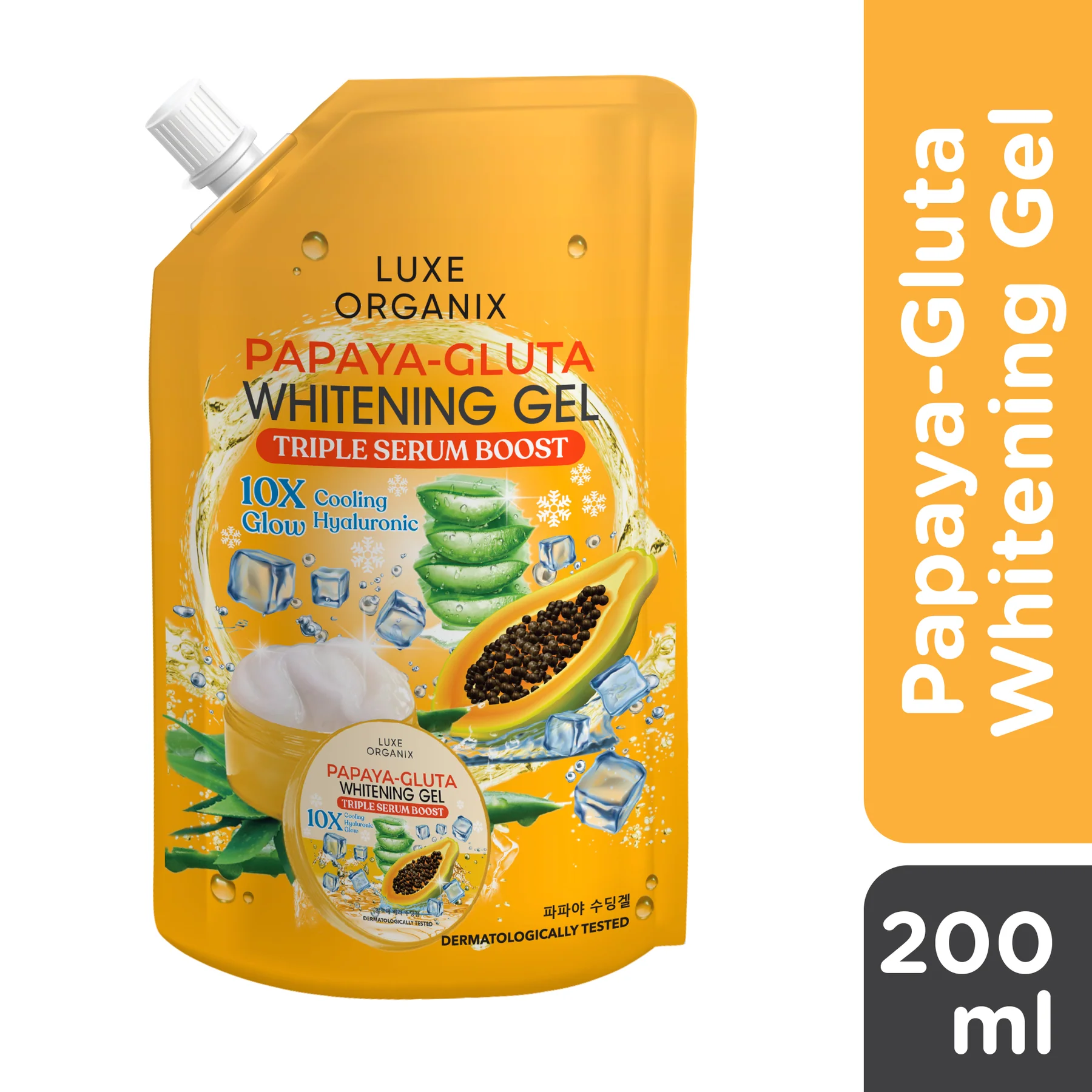 Papaya-Gluta Whitening Gel Triple Serum Boost