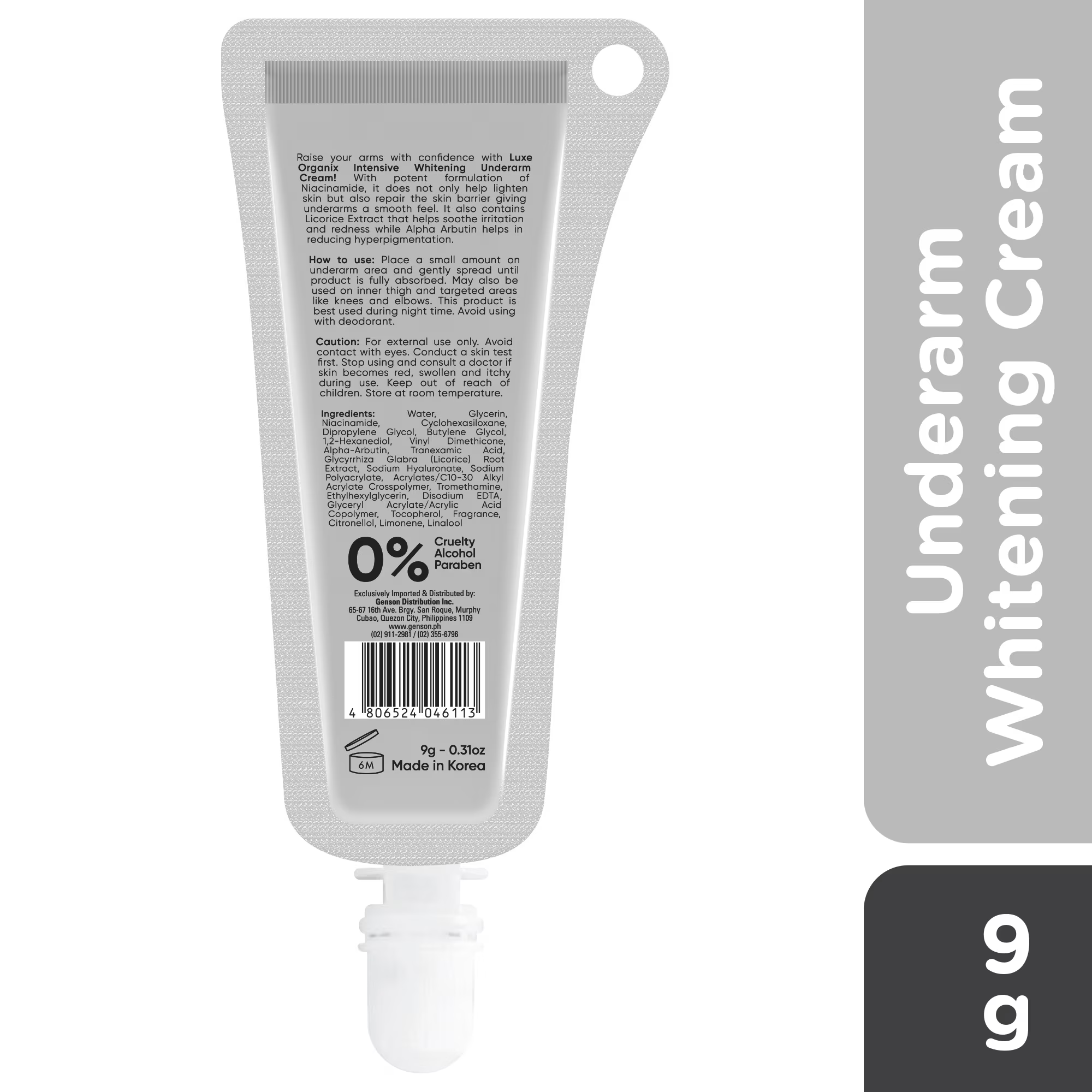 Intensive Whitening Underarm Cream Sachet