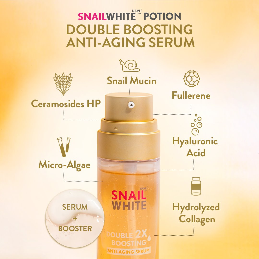 Double Boosting Serum Anti-Aging 4ml+4ml