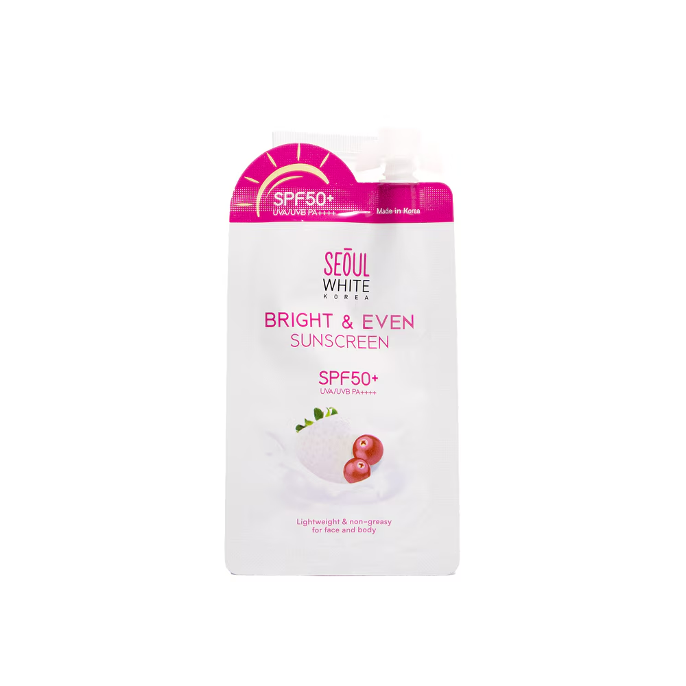 Seoul White Korea Bright and Even Sunscreen SP50+ PA++++ Sachet 7ml