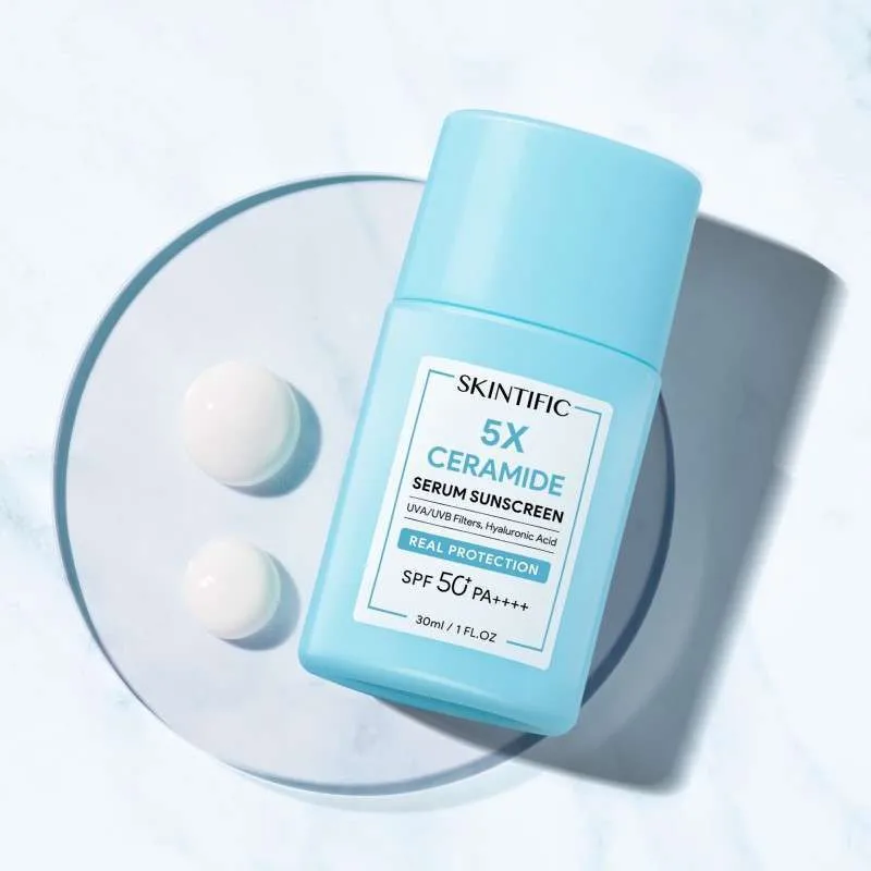 Skintific 5X Ceramide Serum Sunscreen SPF50 PA++++ 30ml