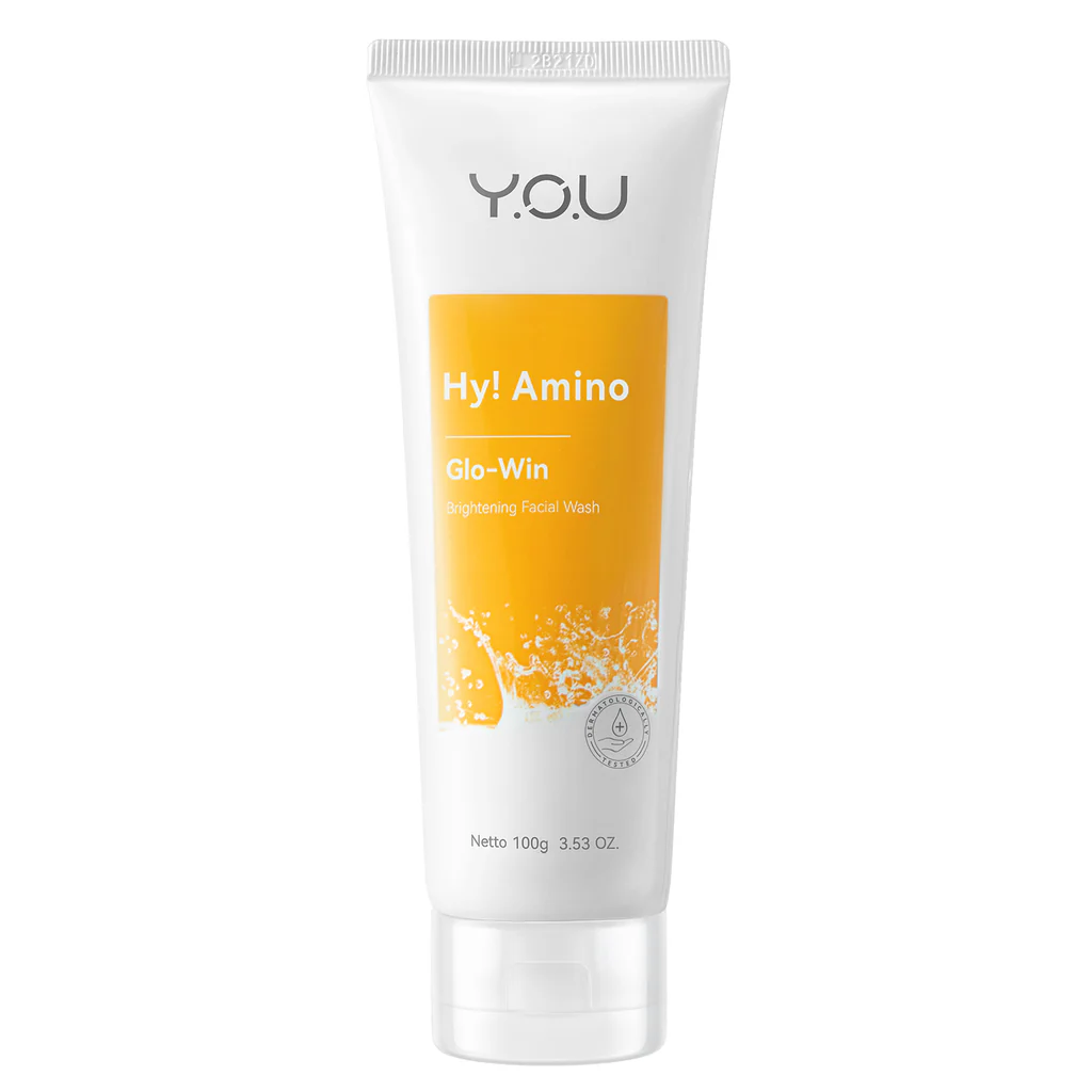Y.O.U Hy! Amino Glo-Win Brightening Facial Wash 100g