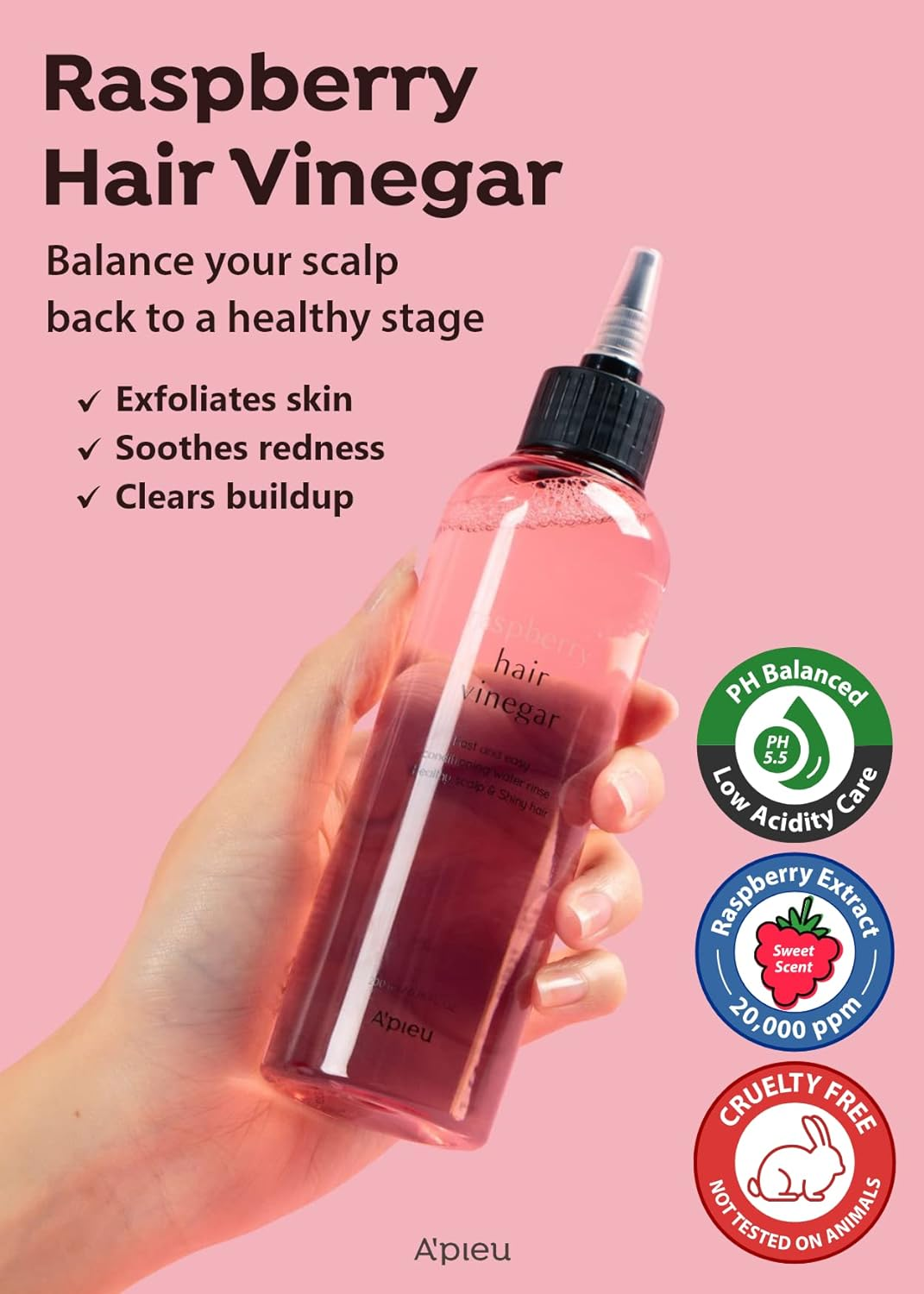 RASPBERRY HAIR VINEGAR