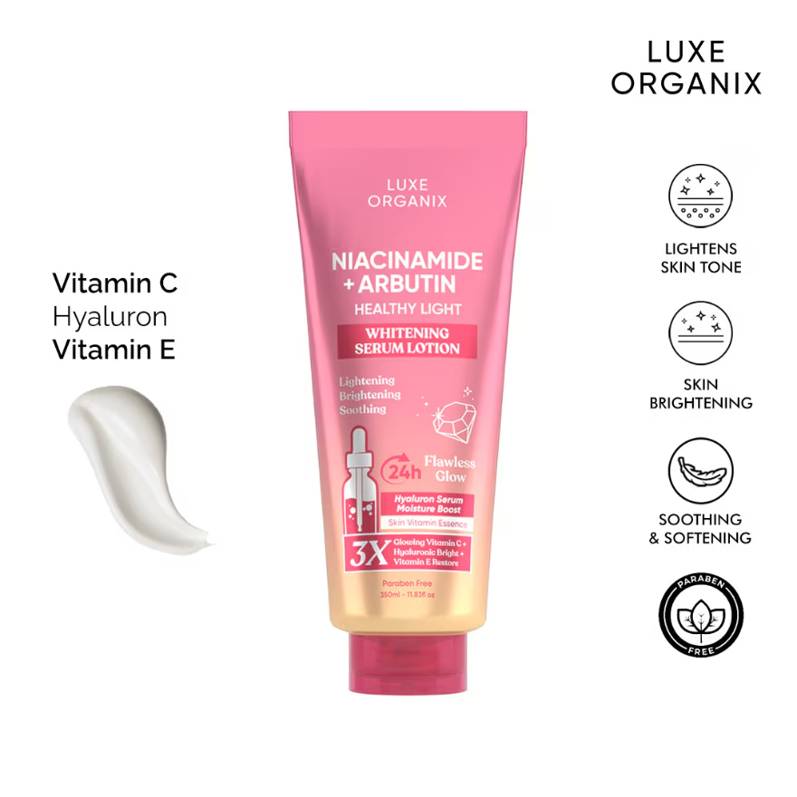 Niacinamide + Alpha Arbutin Whitening Serum Lotion 350ml