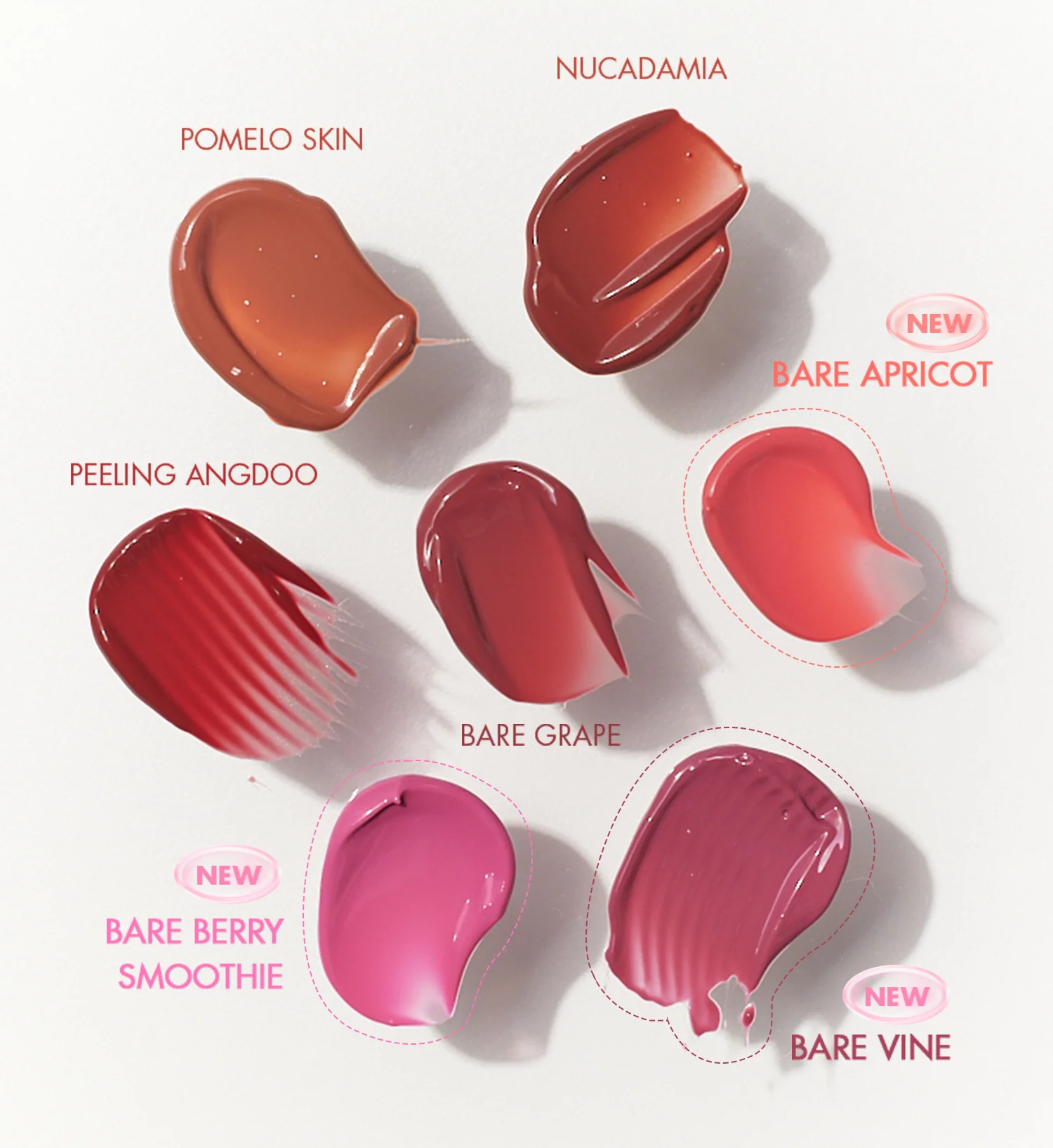 Juicy Lasting Tint New Bare Series