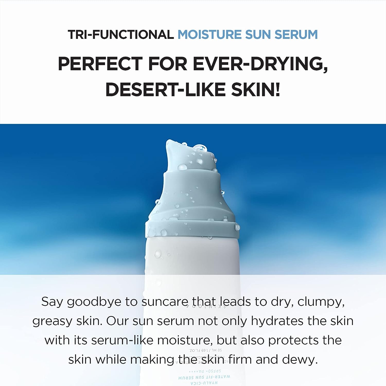 Hyalu-Cica Waterfit Sun Serum