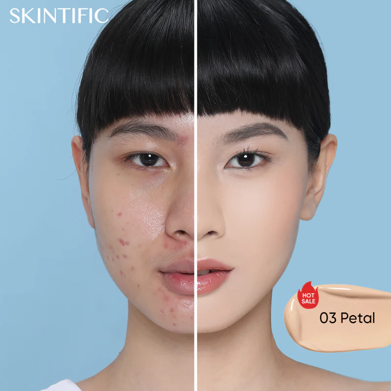 Cover All Perfect Cushion High Coverage Poreless Flawless Foundation