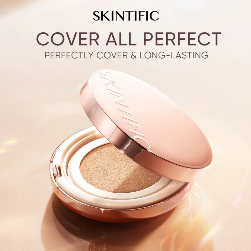 Cover All Perfect Cushion High Coverage Poreless Flawless Foundation