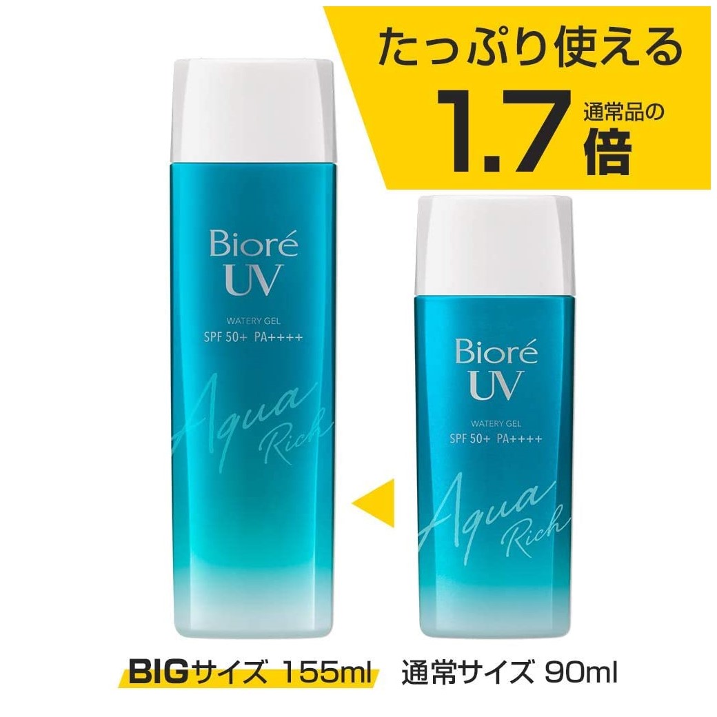 Bioré UV Aqua Rich Watery Gel Sunscreen SPF50+ PA++++ 155ml