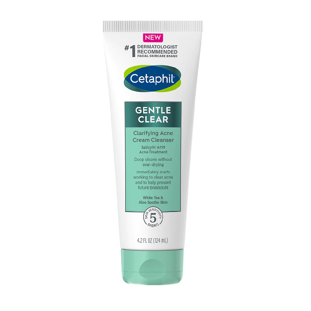 Gentle Clear Clarifying Acne Cream Cleanser