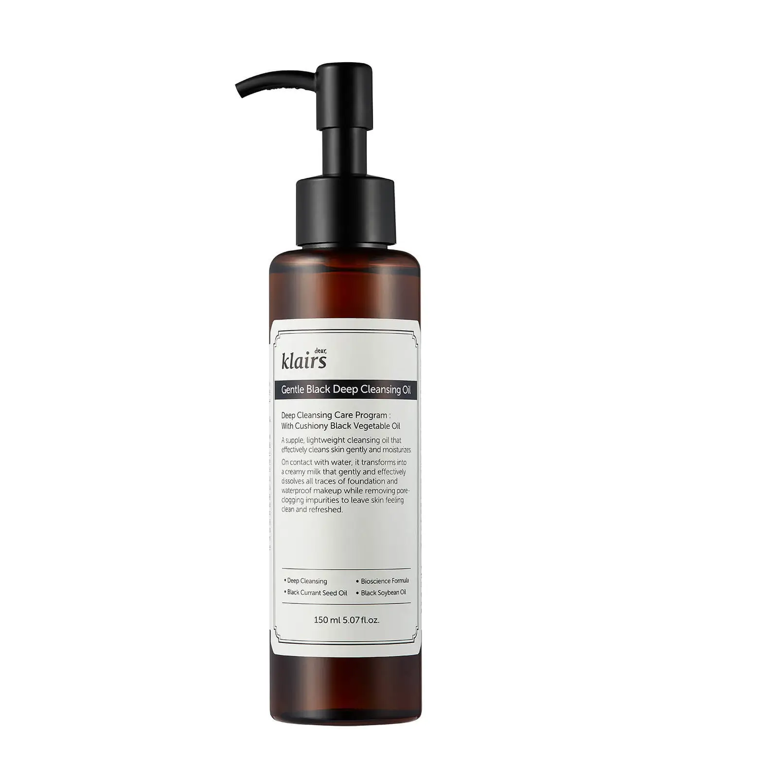 Gentle Black Deep Cleansing Oil