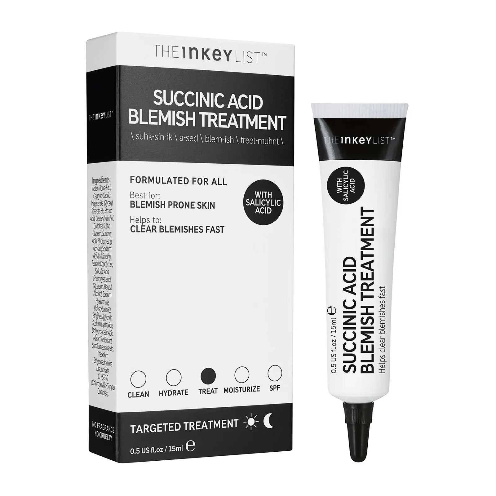 Succinic Acid Blemish Treatment - BeautiQn