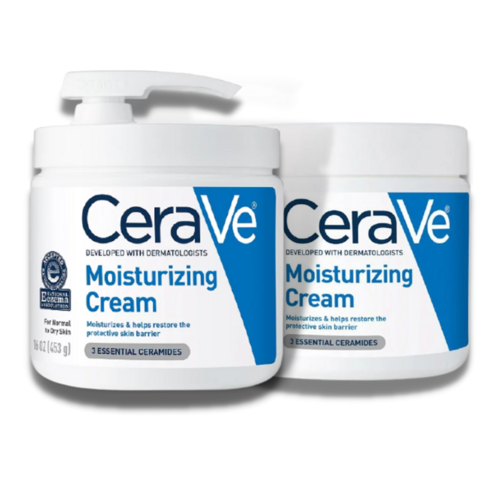 Moisturizing Cream with Pump + Refill 16oz