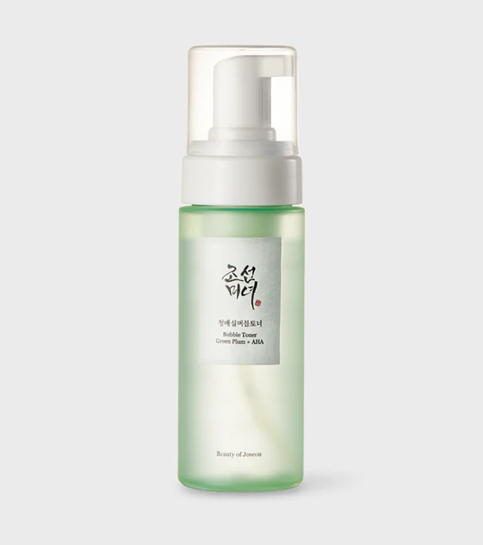 Bubble Toner : Green Plum + AHA