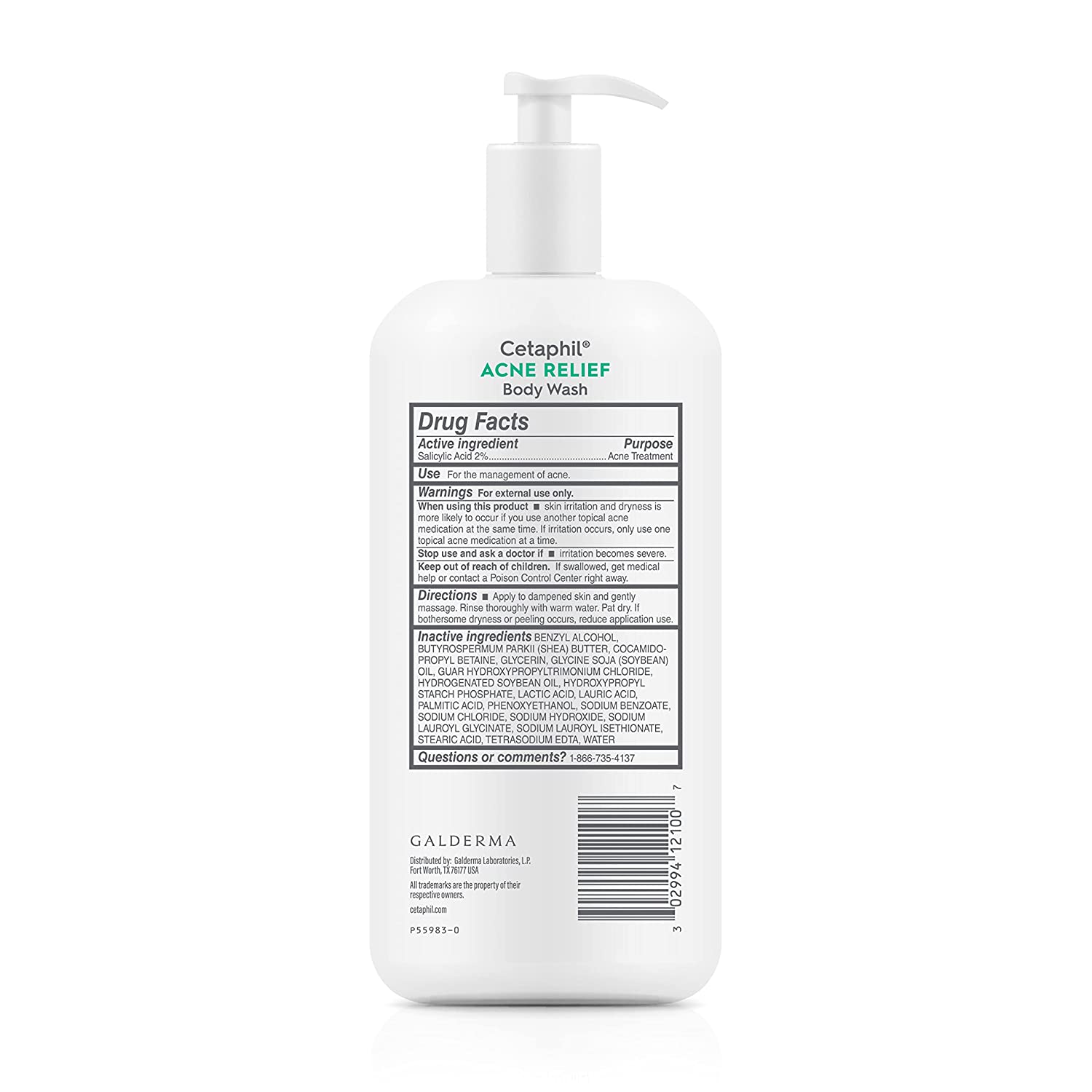 Acne Relief Body Wash for Acne Prone Skin