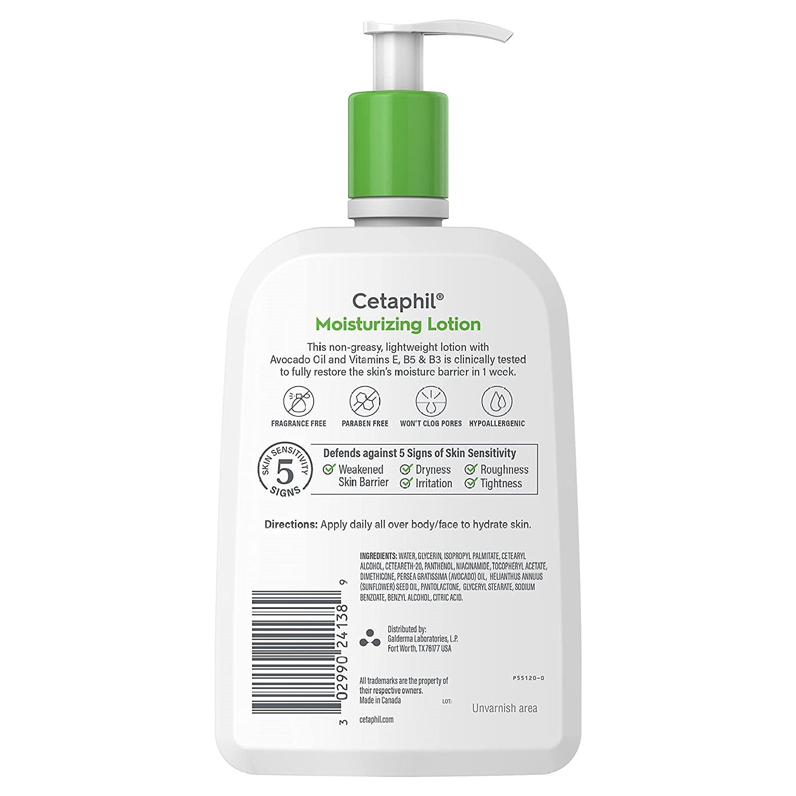 Moisturizing Lotion 20oz