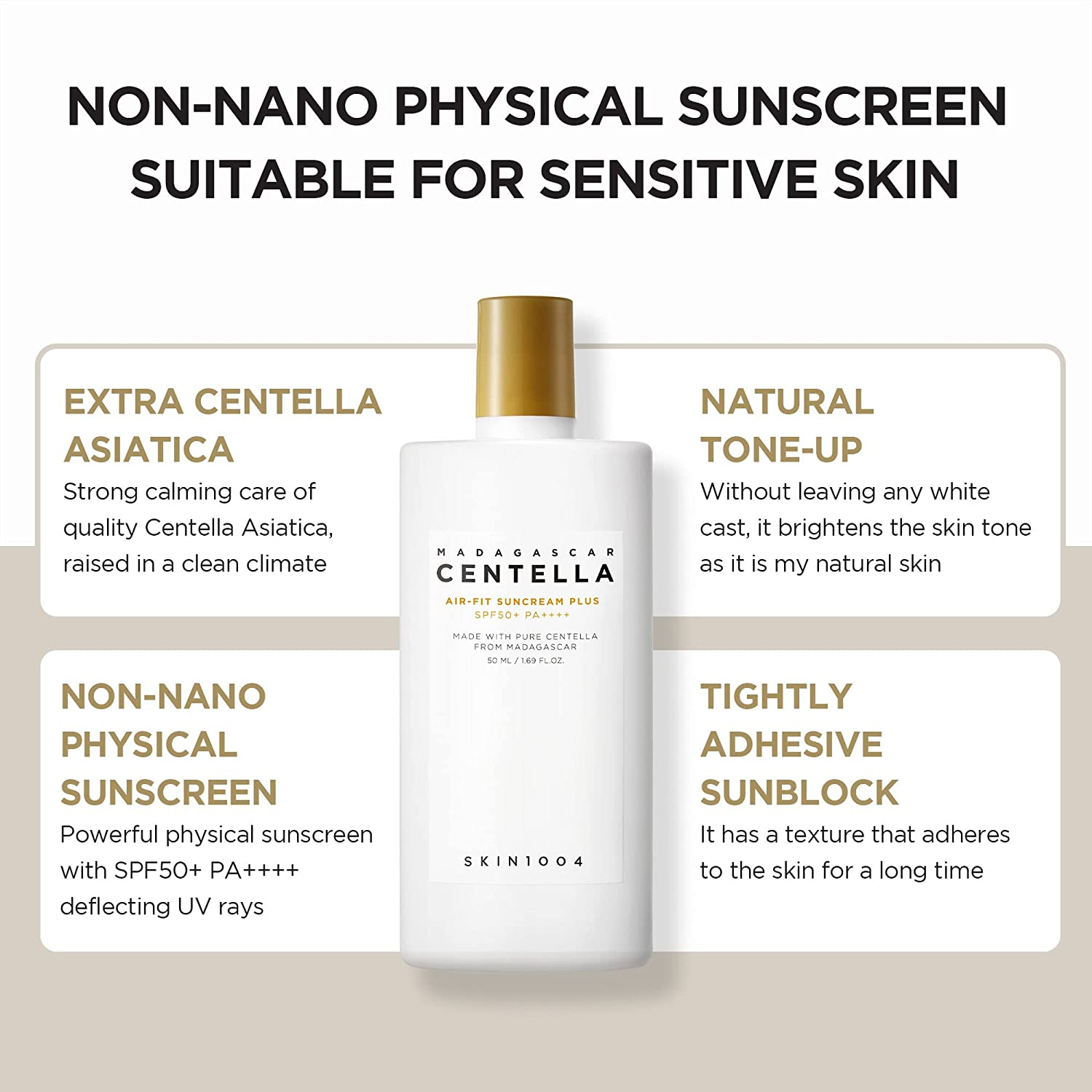 Madagascar Centella Air-Fit Suncream Plus