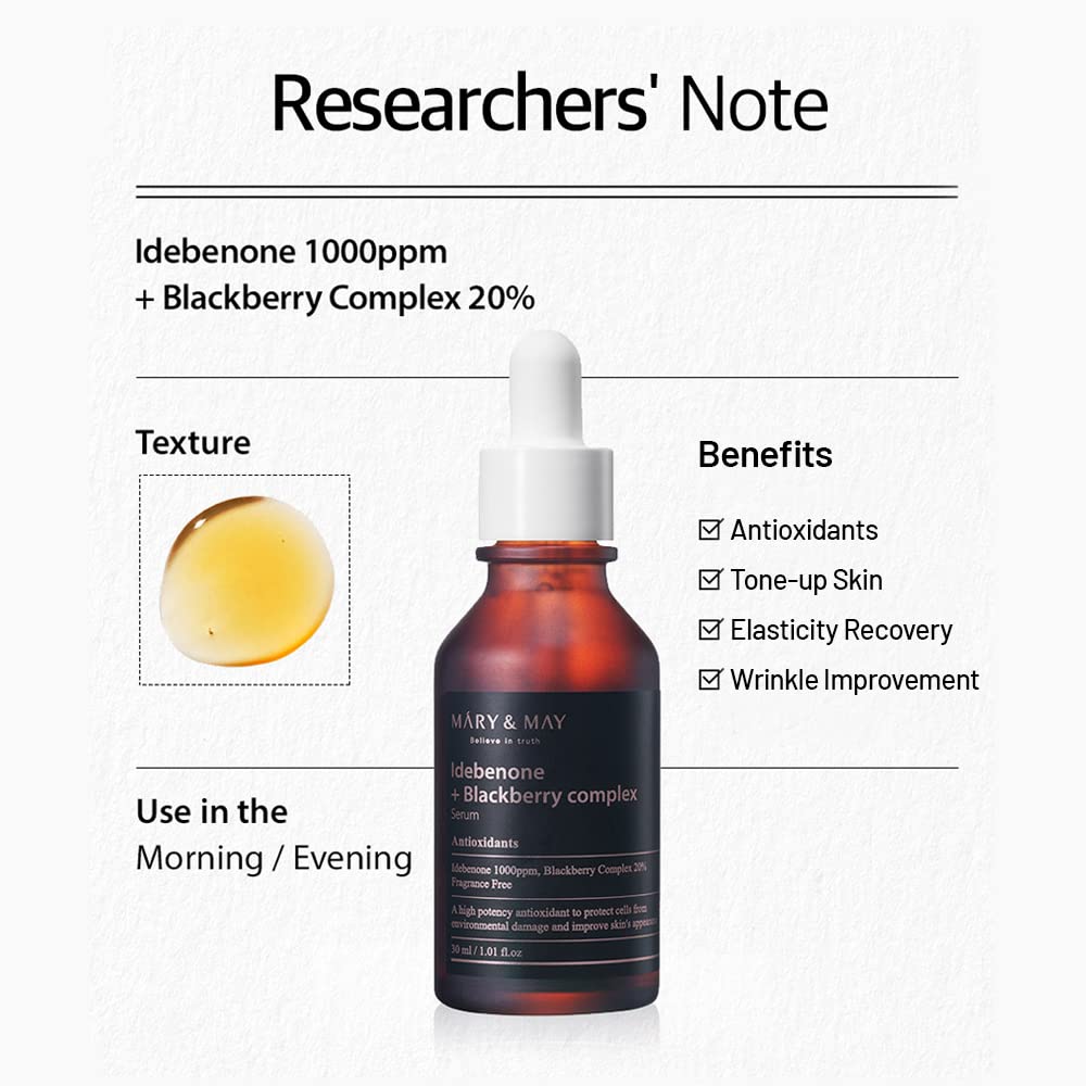 Idebenone + Blackberry Complex Serum 30ml