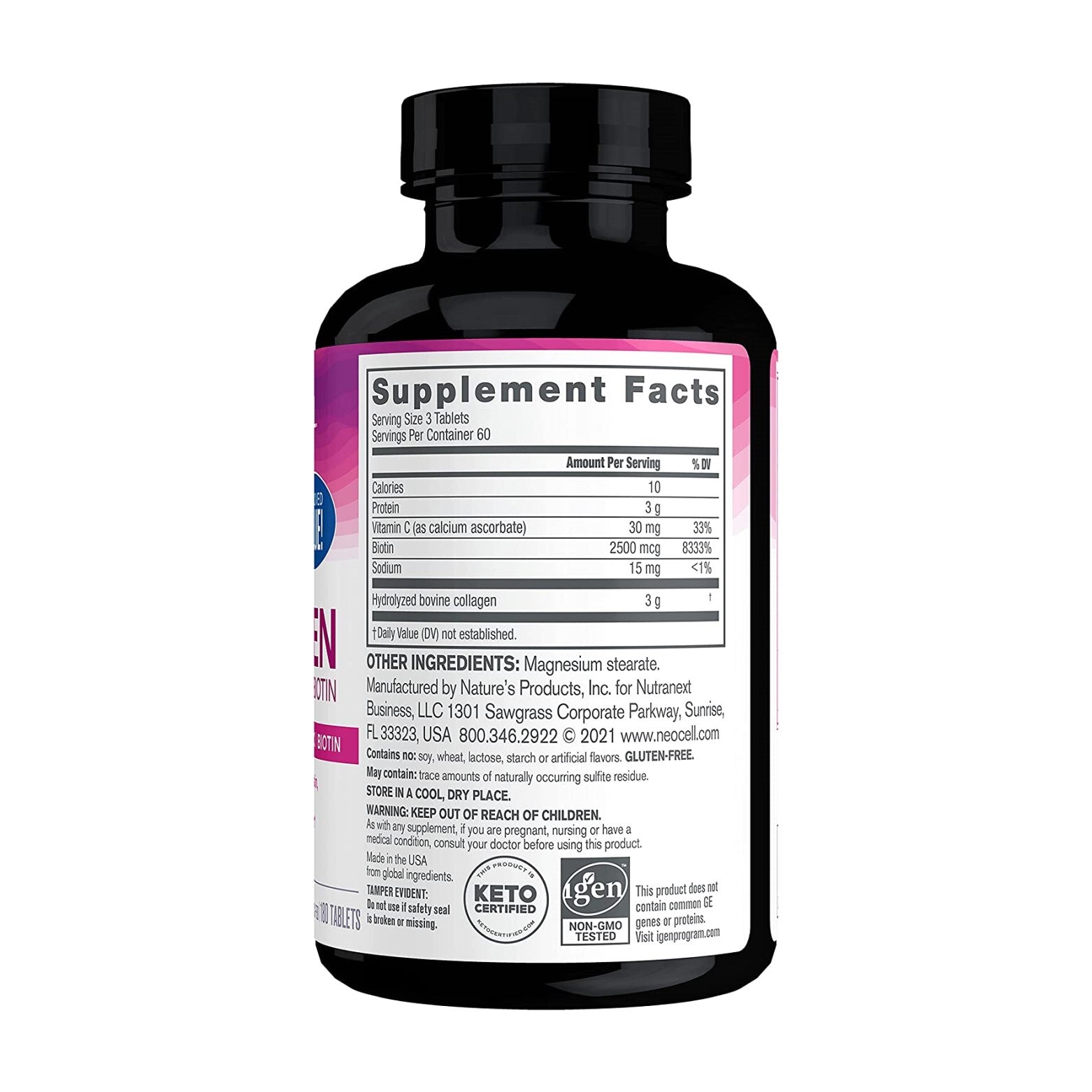 Super Collagen + Vitamin C & Biotin 360 Tablets