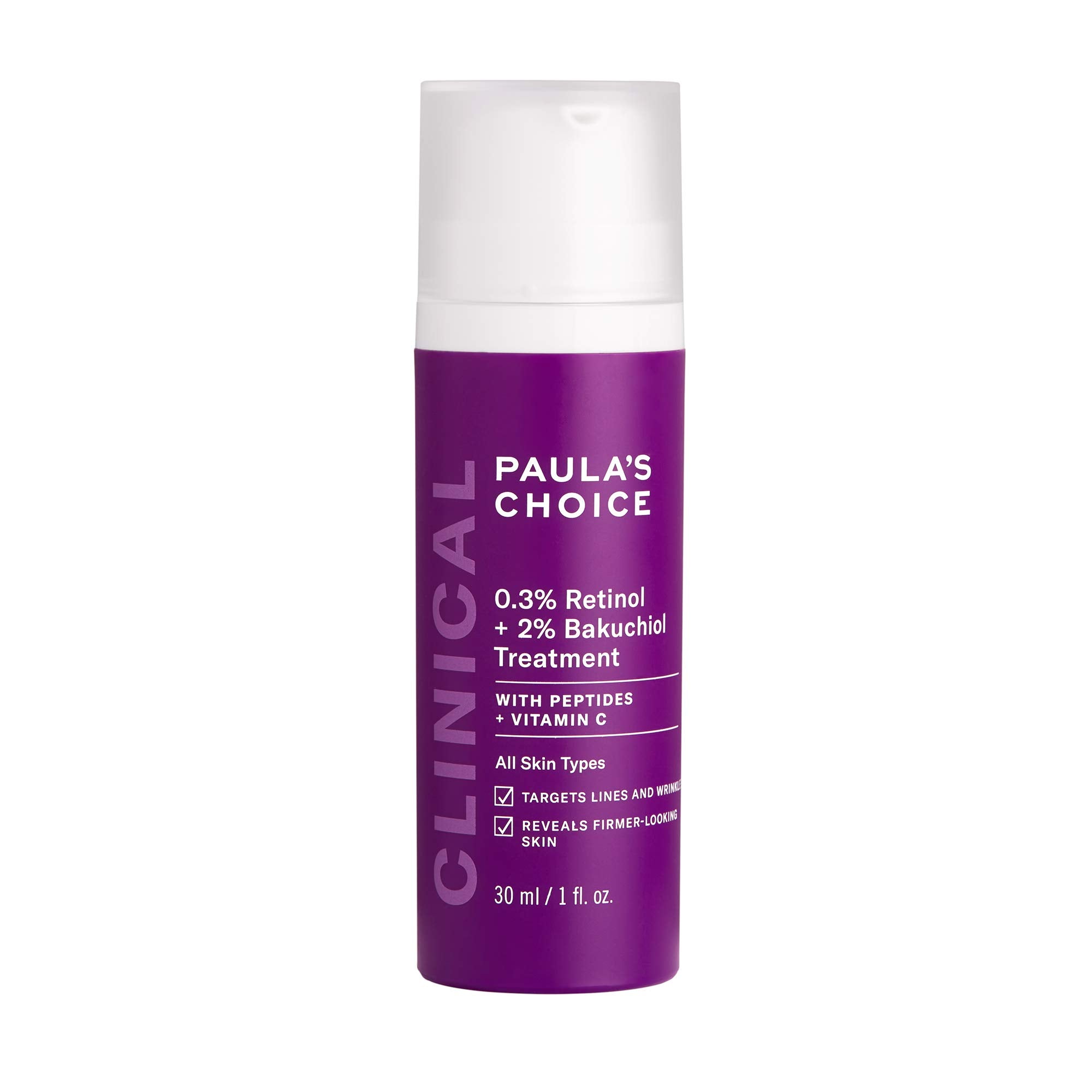 0.3% Retinol + 2% Bakuchiol Treatment