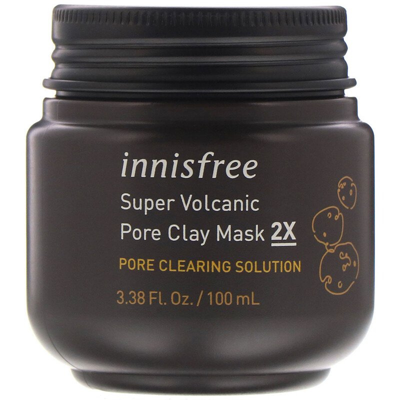 Super Volcanic Pore Clay Mask 2X 100mL - BeautiQn