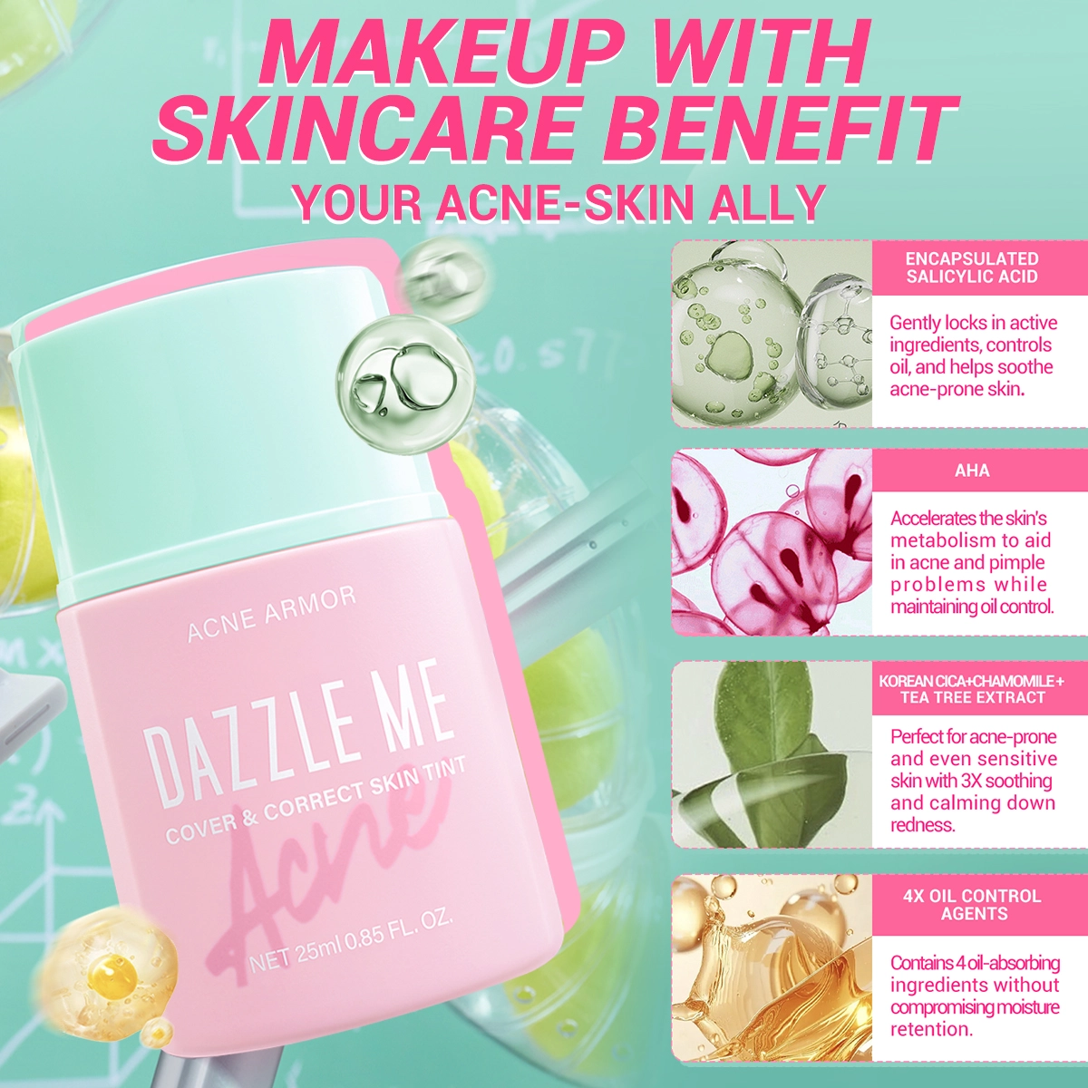 Acne Armor Cover & Correct Skin Tint