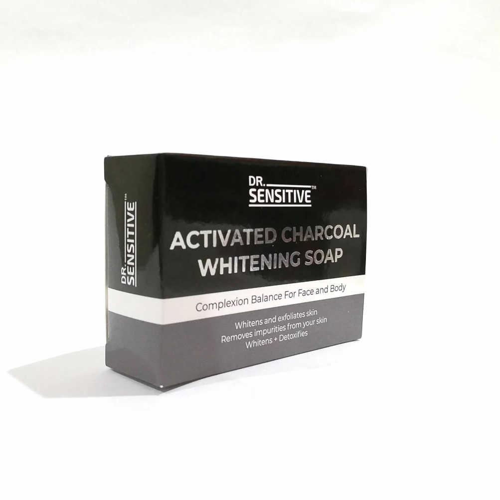 Dr. Sensitive Activated Charcoal Whitening Soap 120g