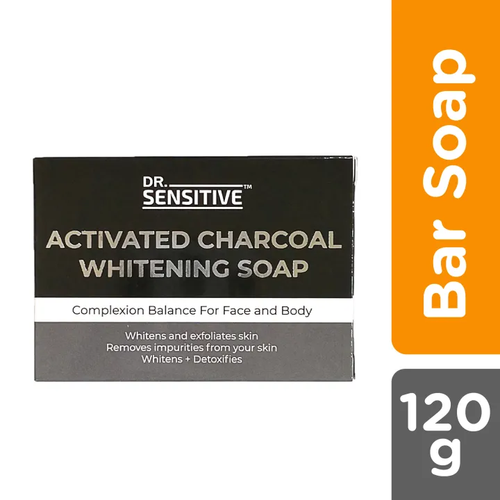 Dr. Sensitive Activated Charcoal Whitening Soap 120g