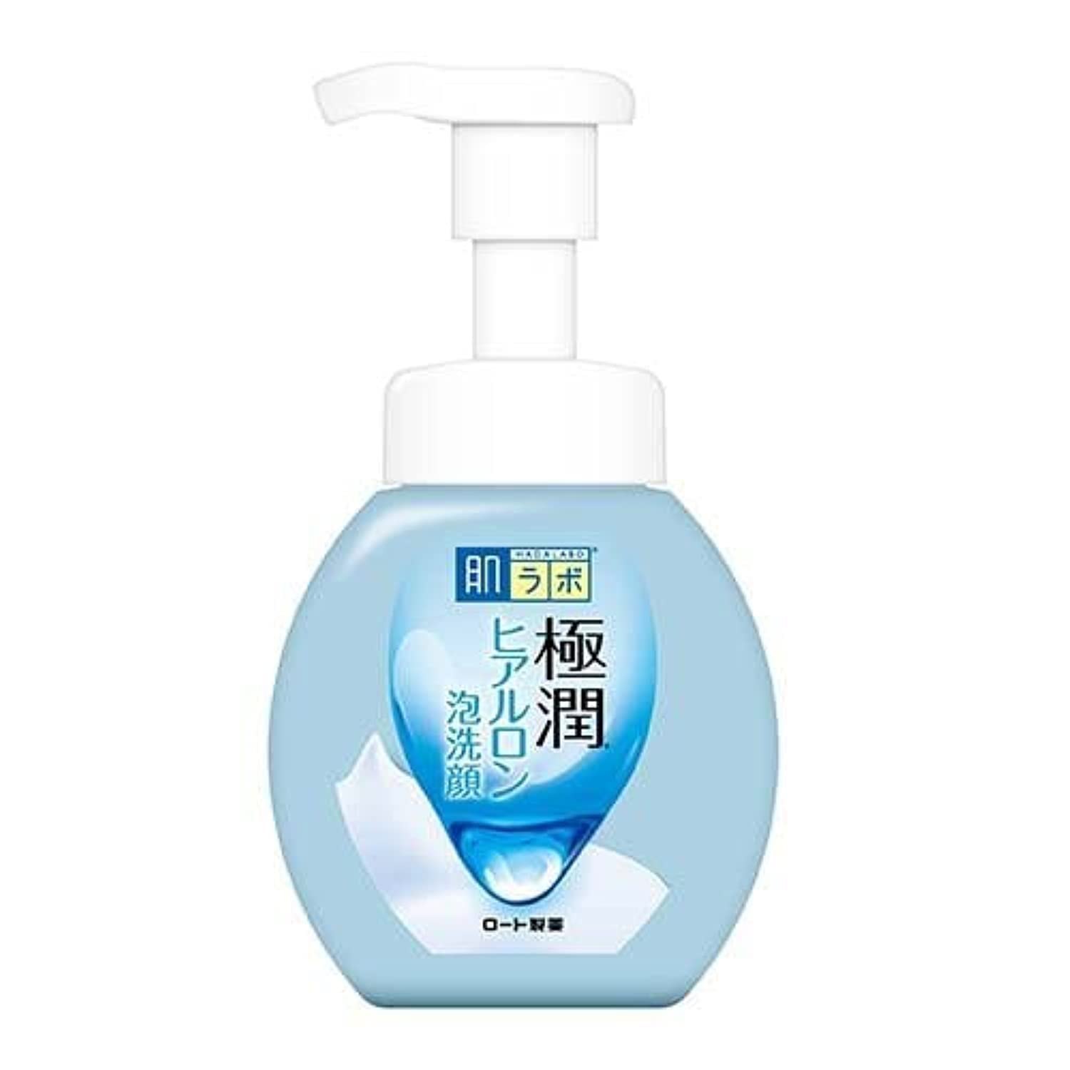 HadaLabo Gokujyun Hyaluronic Foam Face Wash 160ml + 2 عبوة