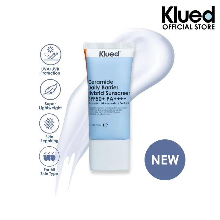 Klued Ceramide Daily Barrier Hybrid Sunscreen SPF50+ PA++++