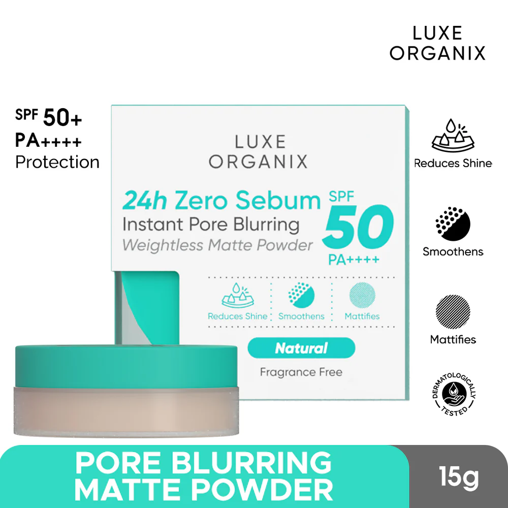 24H Zero Sebum Instant Pore Blurring Weightless Matte Powder SPF 50 PA++++