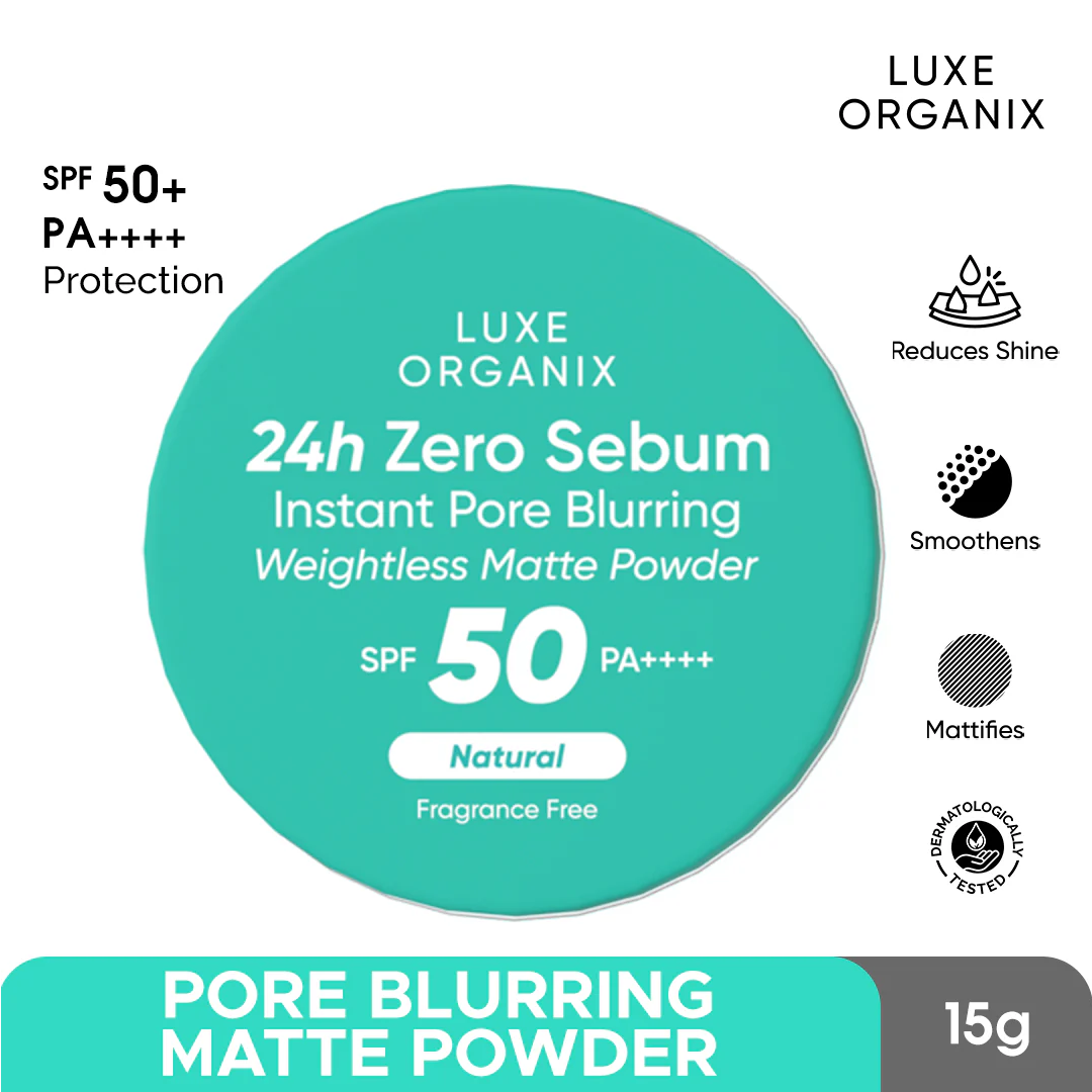 24H Zero Sebum Instant Pore Blurring Weightless Matte Powder SPF 50 PA++++