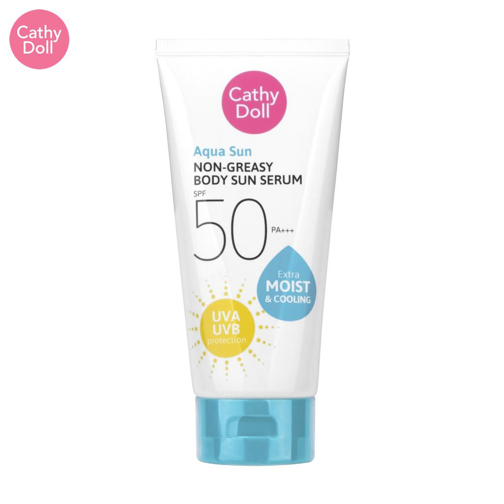 Cathy Doll Aqua Non Greasy Body Sun Serum SPF50 PA+++