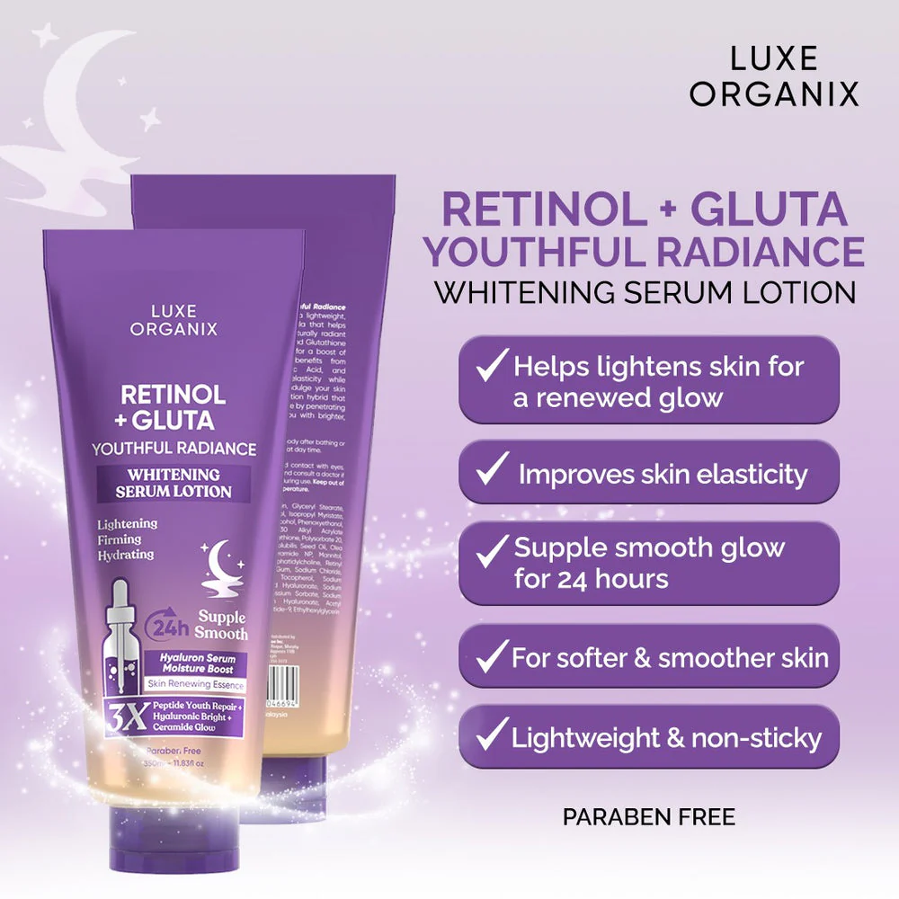 Retinol + Gluta Whitening Serum Lotion