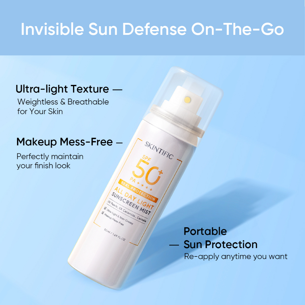 All Day Light Sunscreen Mist SPF50 PA++++