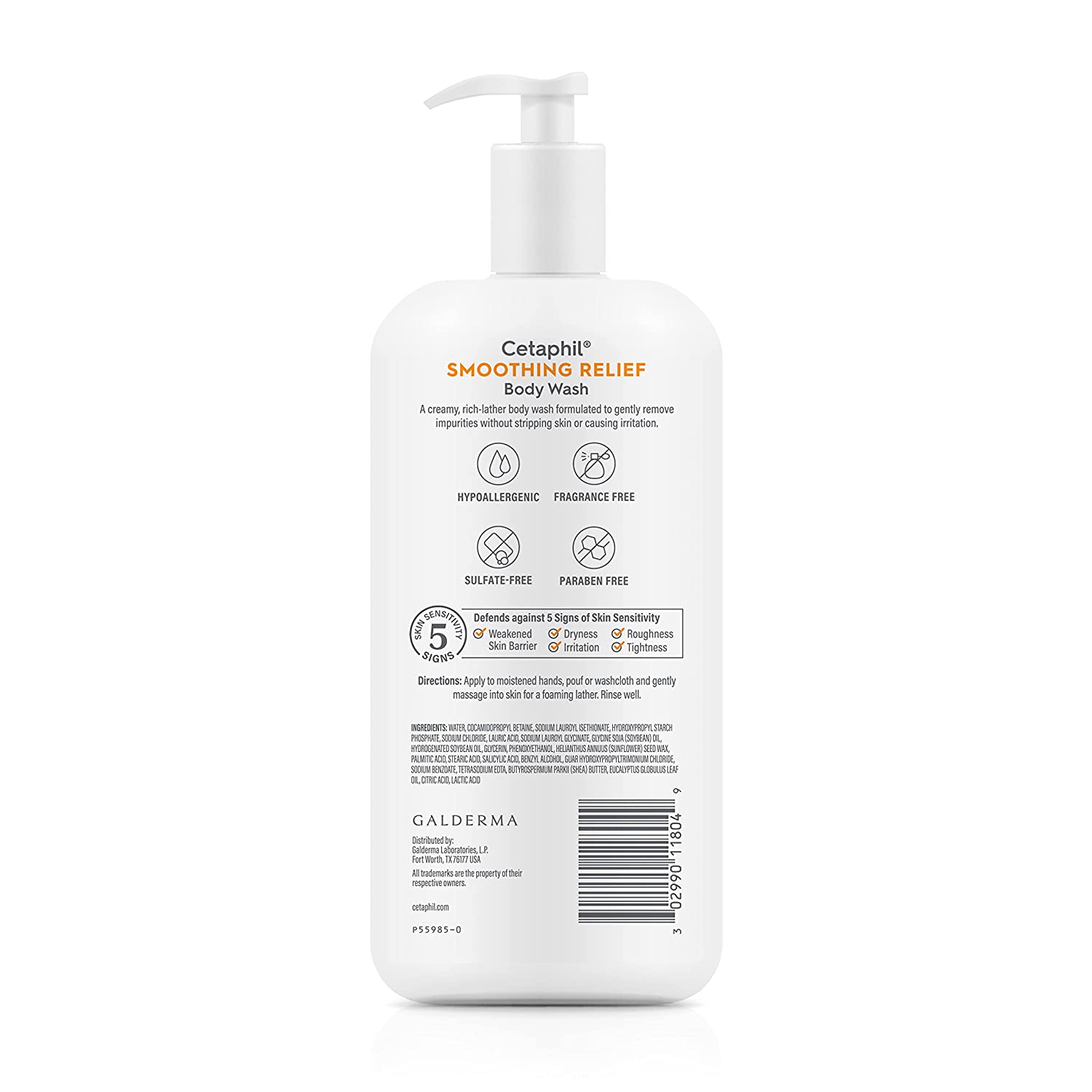 SMOOTHING RELIEF BODY WASH for Rough, Textured Skin