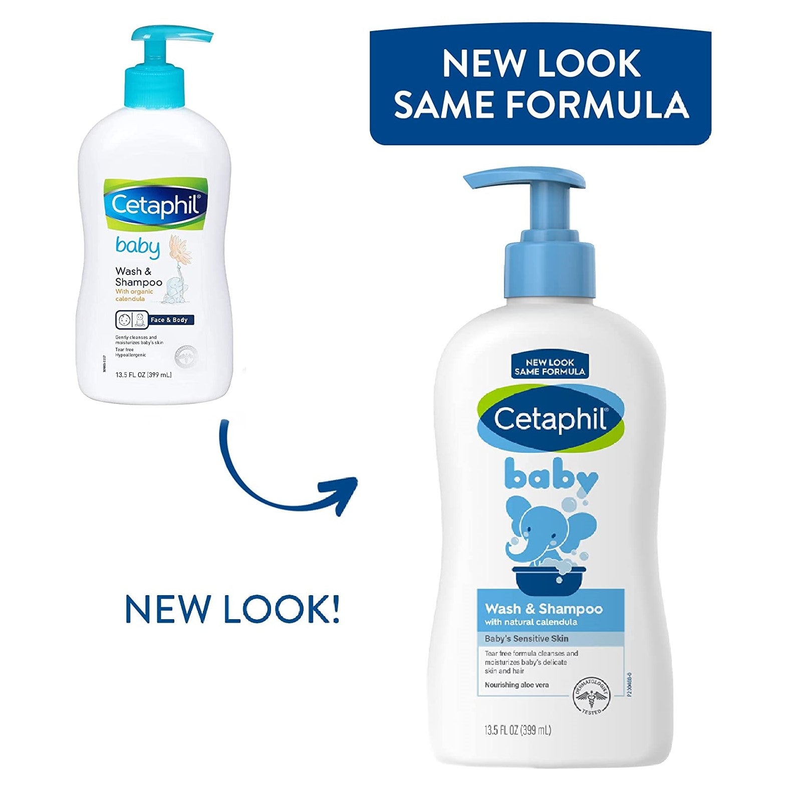 Cetaphil Baby Wash & Shampoo (Packaging May Vary)