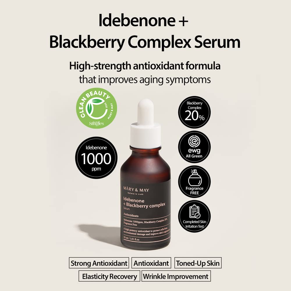 Idebenone + Blackberry Complex Serum 30ml