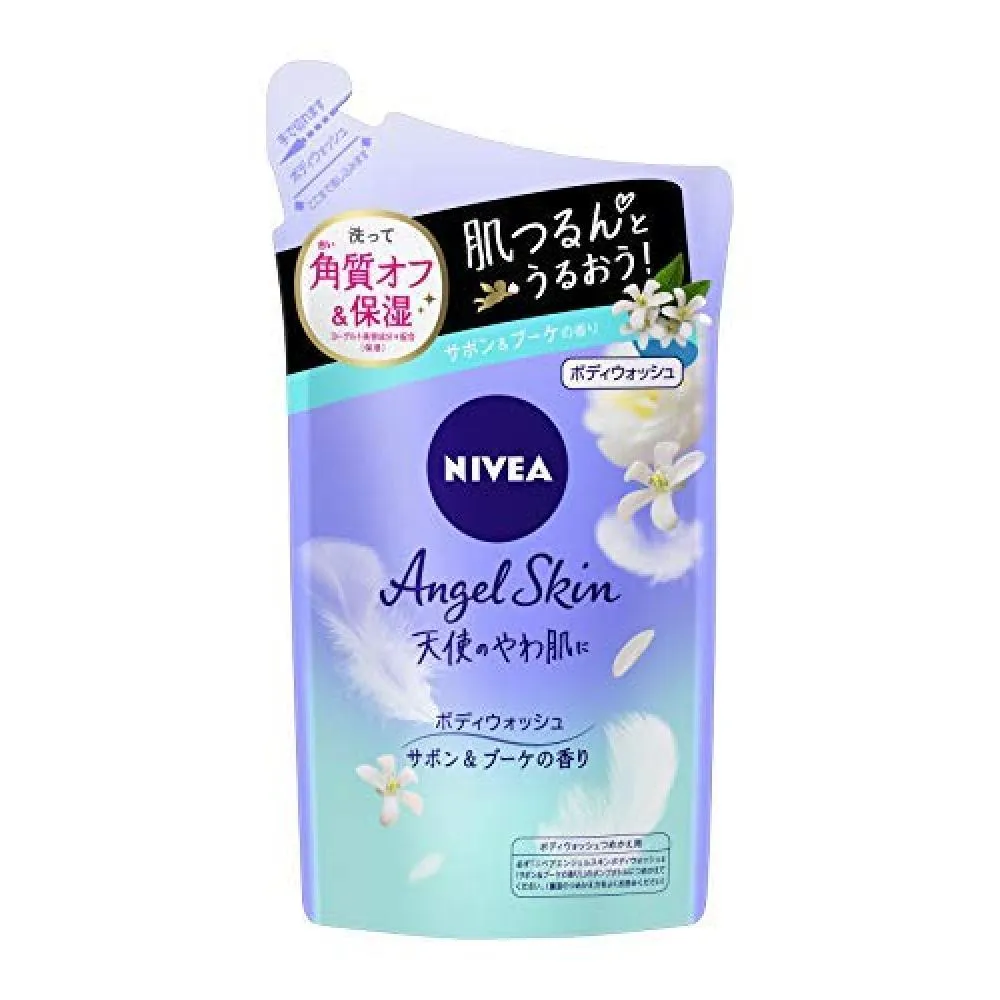 Nivea Angel Skin Body Wash, Sabon & Bouquet Scent Refill 360ml