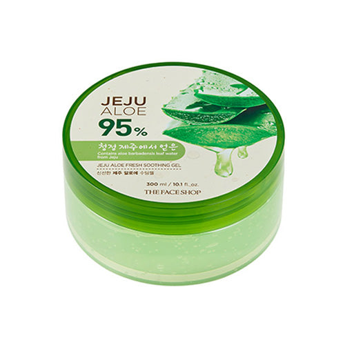 Jeju Aloe 95% Fresh Soothing Face Lotion Gel, 300ml